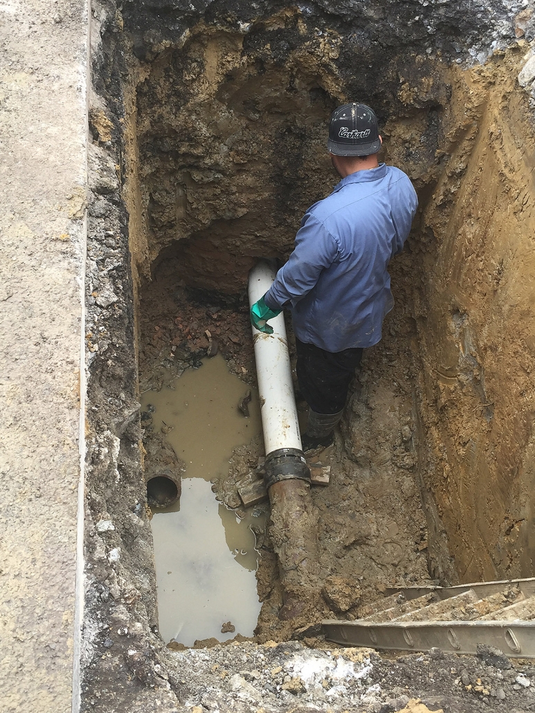 23rd Street 8-Inch Sewer Line Repair